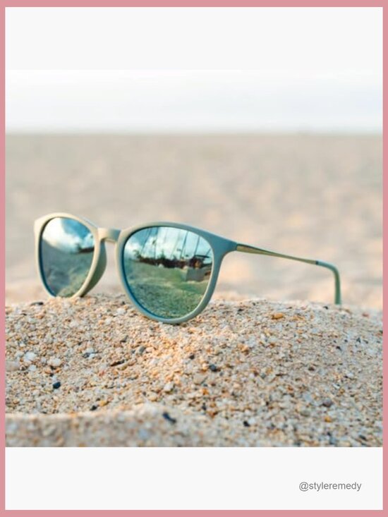 Lightweight Polarized Sunglasses with Brushed Metal Frame main image 6
